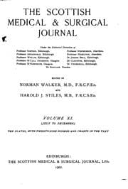 Tapa de The Scottish Medical and Surgical Journal