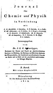 Tapa de JOURNAL FUR CHEMIE UND PHYSIK IN VERBINDUNG