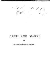 Tapa de Cecil and Mary, Or, Phases of Life and Love