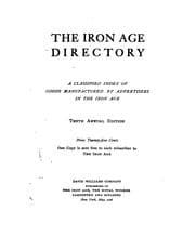 Tapa de The Iron Age Directory