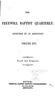 Tapa de The Freewill Baptist Quarterly