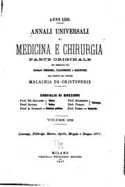 Tapa de Annali universali di medicina