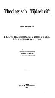Tapa de Theologisch tijdschrift