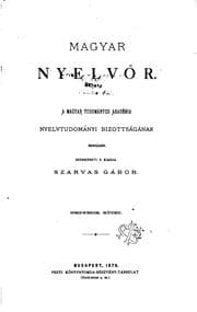 Tapa de Magyar nyelvör