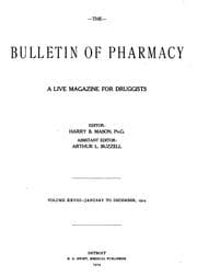Tapa de Bulletin of pharmacy