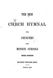 Tapa de The New Church Hymnal for Churches and Mission Schools