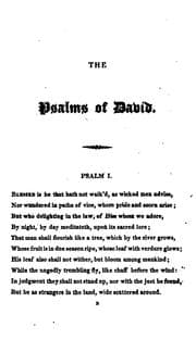 Tapa de The Psalms of David, attempted in verse by Senex