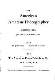 Tapa de The American Amateur Photographer