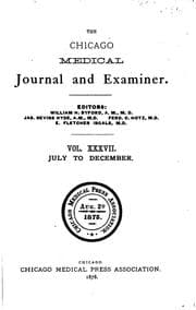 Tapa de The Chicago Medical Journal and Examiner