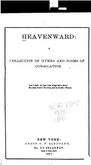 Tapa de Heavenward: A Collection of Hymns and Poems of Consolation.