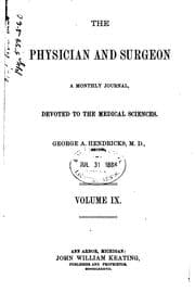 Tapa de Physician and Surgeon