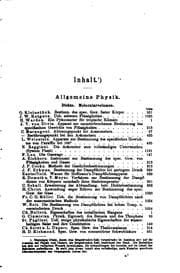 Tapa de Beiblätter zu den Annalen der Physik