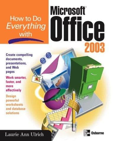 Tapa de How to do everything with Microsoft Office 2003