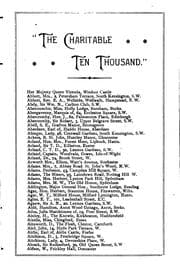 Tapa de The Charitable Ten Thousand, 1896