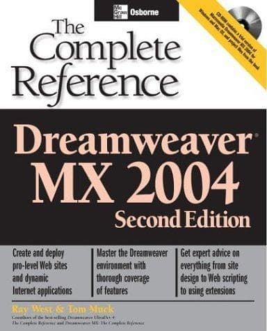 Tapa de Dreamweaver MX 2004