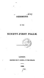 Tapa de Sermons on the ninety-first Psalm
