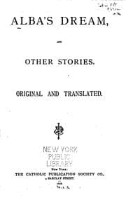 Tapa de Alba'a Dream and Other Stories: Original and Translated