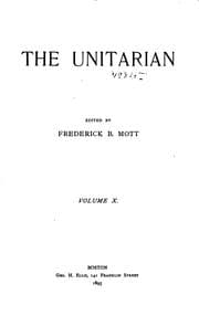 Tapa de The Unitarian
