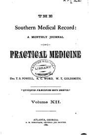 Tapa de Southern Medical Record