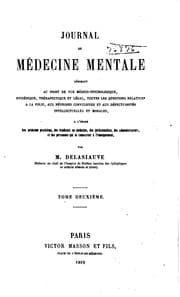 Tapa de Journal de médecine mentale: résumant au point de vue médico-psychologique, hygénique ...