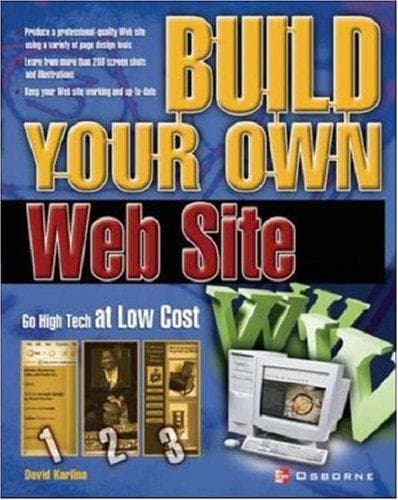 Tapa de Build your own Web site