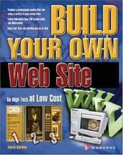 Tapa de Build your own Web site
