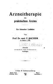 Tapa de Arzeitherapie des praktischen Arztes