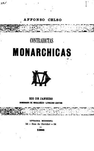 Tapa de Contradictas monarchicas