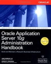 Tapa de Oracle Application Server 10g administration handbook