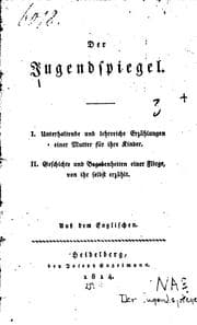 Tapa de Der Jugendspiegel: Von ihr selbst erzählt