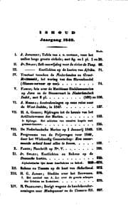 Tapa de Verhandelingen en berigten betrekkelijk het zeewezen en de zeevaartkunde: 1841, 1843-70