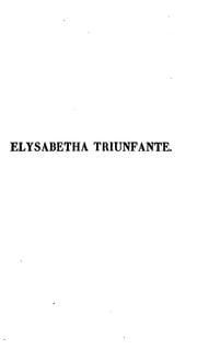 Tapa de Elysabetha triunfante
