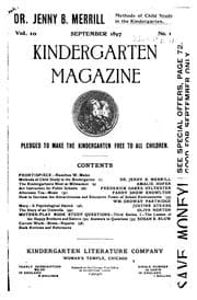 Tapa de The Kindergarten for Teachers and Parents
