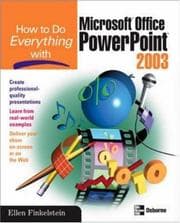 Tapa de How to do everything with Microsoft Office PowerPoint 2003
