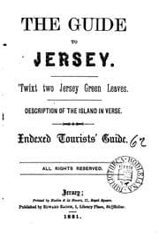 Tapa de The guide to Jersey, description of the island in verse, indexed tourists' guide