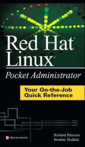 Tapa de Red Hat Linux Pocket Administrator