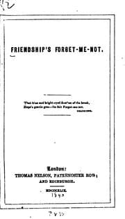 Tapa de Friendship's Forget-me-not