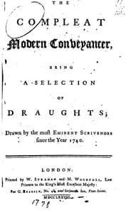 Tapa de The Compleat Modern Conveyancer: Being a Selection of Draughts : Drawn by the Most Eminent ...