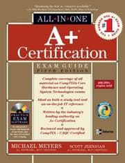 Tapa de A+ Certification All-in-One Exam Guide