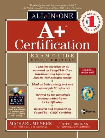 Tapa de A+ Certification All-in-One Exam Guide