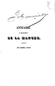 Tapa de Annuaire du Département de la Manche
