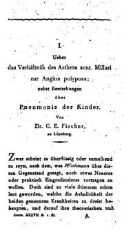 Tapa de Hufeland's Journal der practischen Heilkunde