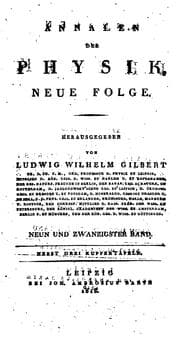 Tapa de Annalen Der Physik