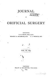 Tapa de Journal of Orificial Surgery