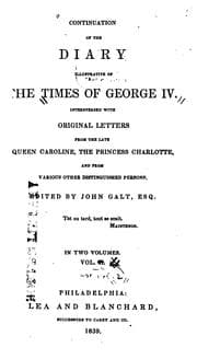 Tapa de Continuation of the Diary Illustrative of the Times of George IV: Interspersed with Original ...
