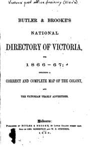 Tapa de The Victoria Post Office Directory