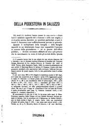 Tapa de Piccolo archivio storico dell'antico marchesato di Saluzzo