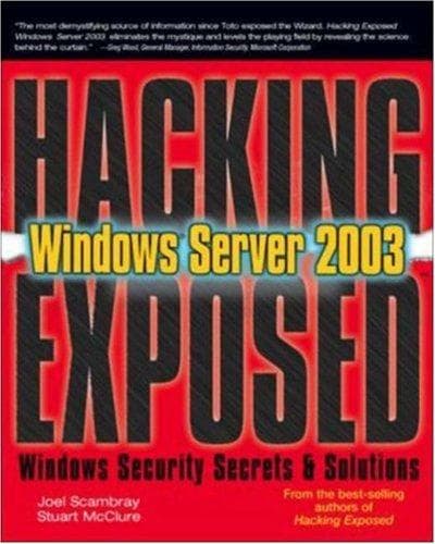 Tapa de Hacking exposed