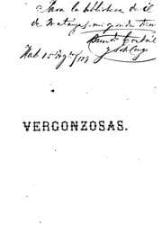 Tapa de Vergonzosas: Ensayos poéticos