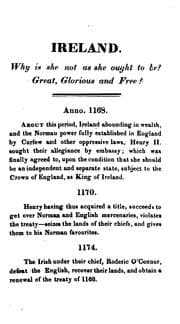 Tapa de Beware of oppression. Ireland, and her wrongs exposed, or, An epitome of her history, by a man ...